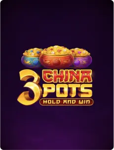 3 China Pots